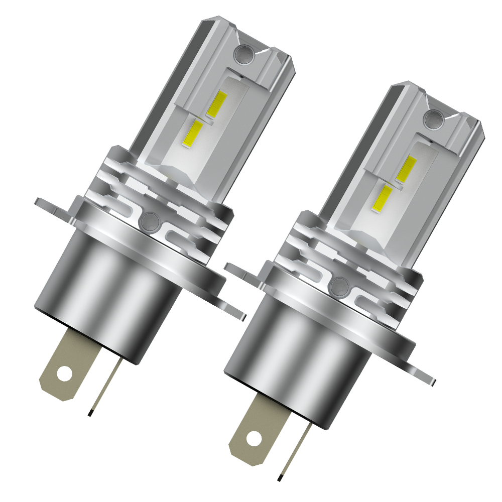 AUXITO Combo 2 H4 9003 LED Headlight Kit Bulbs High Low Beam Super White 60000LM