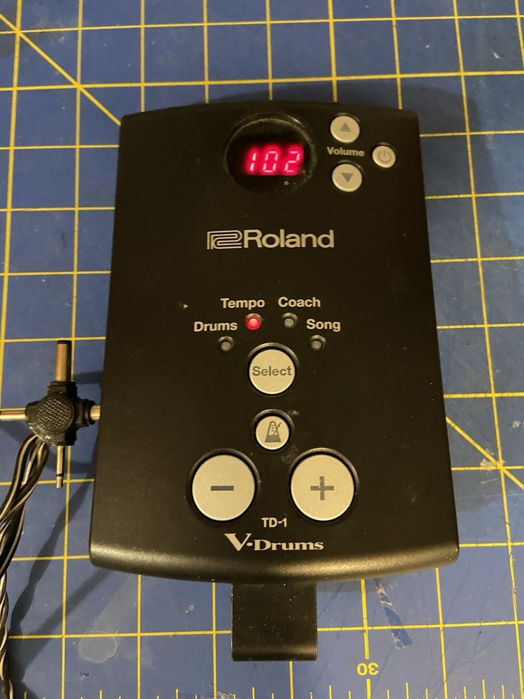 Assorted Clamps V-drums Unit Controller Roland TD-1 Electronic Drum Kick