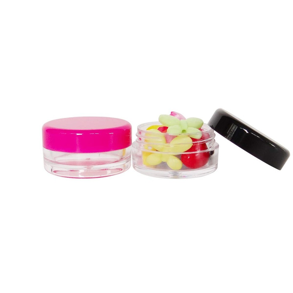 20pack 3g Empty Sample Jars, 3ml Small Cosmetic Container for Makeup Eyeshado...