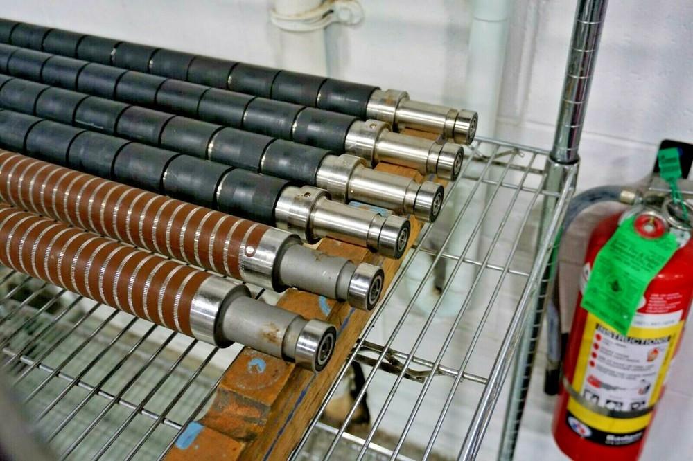 NEW MBO T79 Fold Rollers (2 Spiral Fold rollers & 4 Segmented Glue Fold rollers)