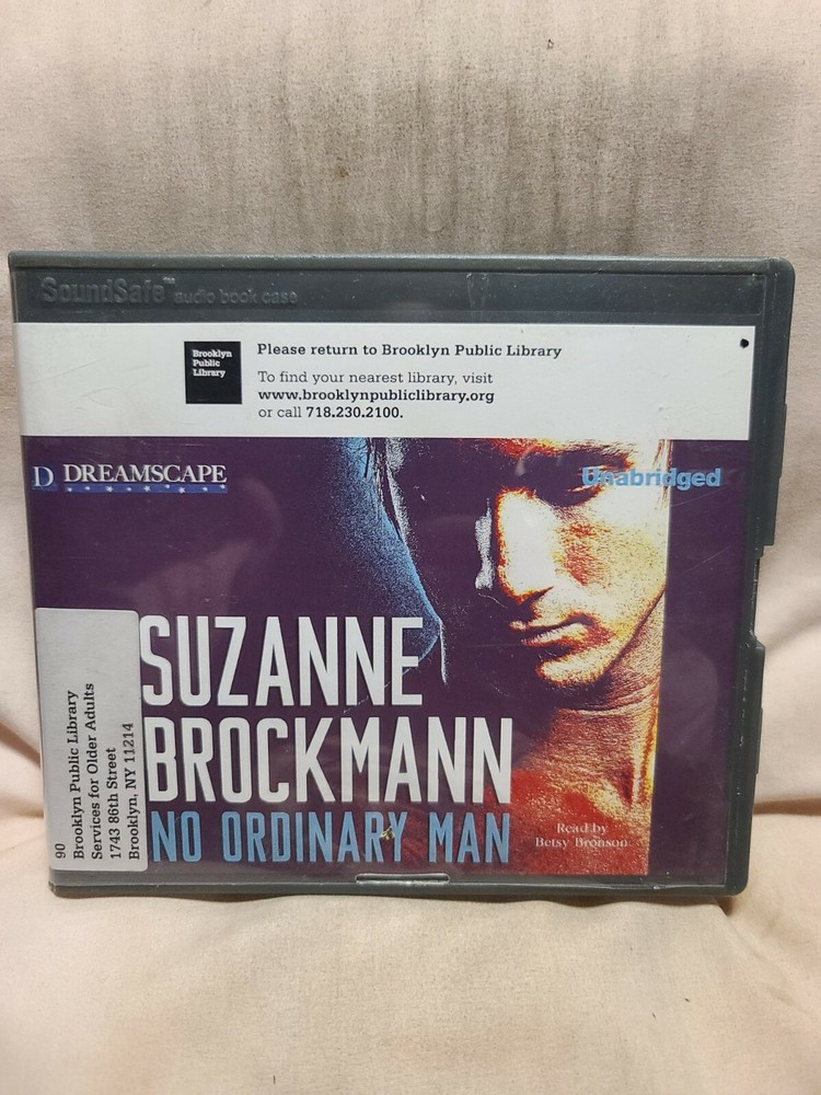 Shelf162F Audiobook~ No ordinary man - Suzanne brockman - unabridged