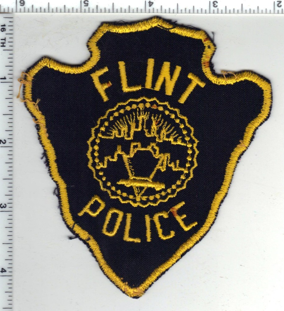 Flint Police (Michigan) 2nd Issue Uniform Take-Off Shoulder Patch