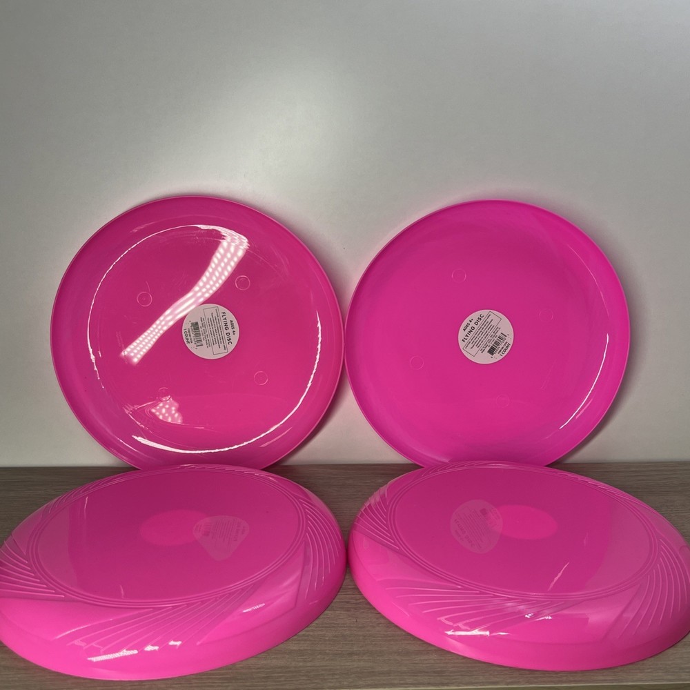 4 CT Pink Frisbees