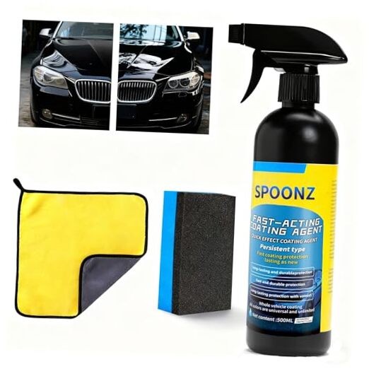 500ML Quick Effect Coating Agent For Car –Car Coating Spray, & Polish Spray,