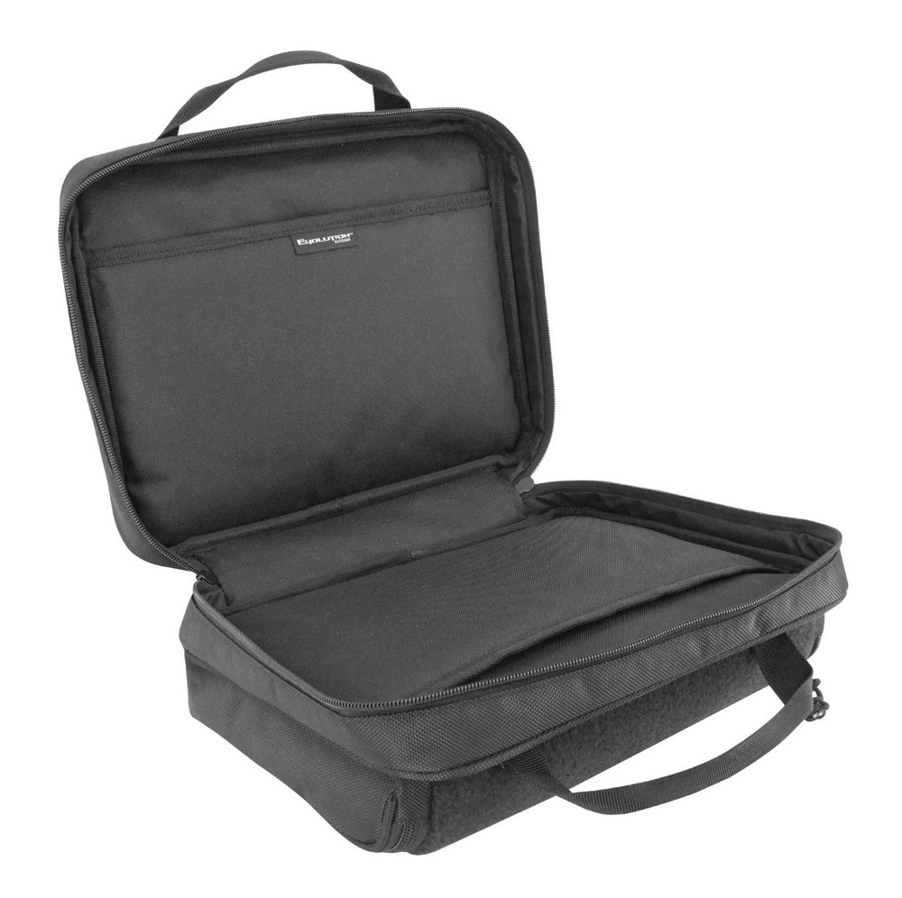 EVOLUTION TACTICAL- XL PADDED DOUBLE PISTOL CASE, ITEM# 51303