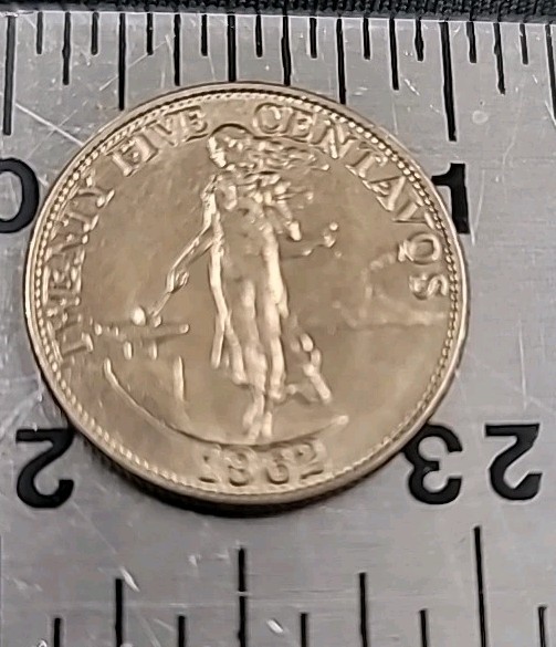 1962 Philippines 25 Centavos