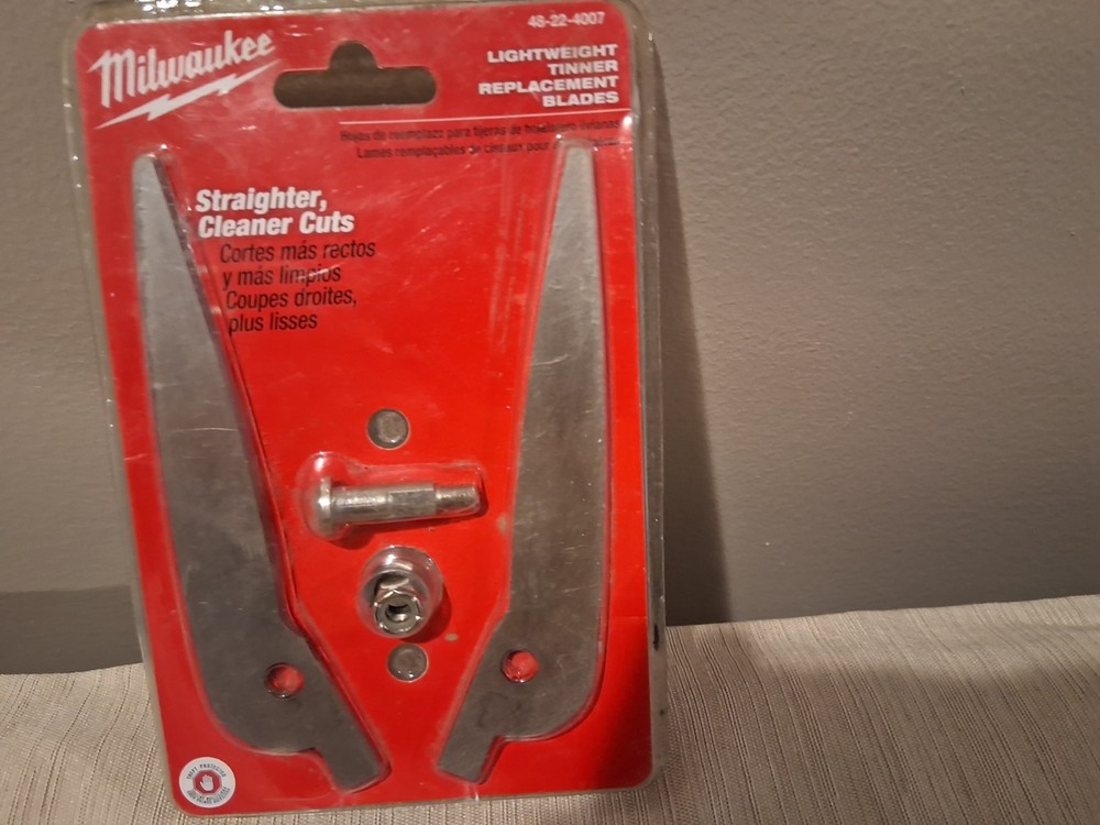 Milwaukee Lightweight Tinner Replaceable Blades 48-22-4007
