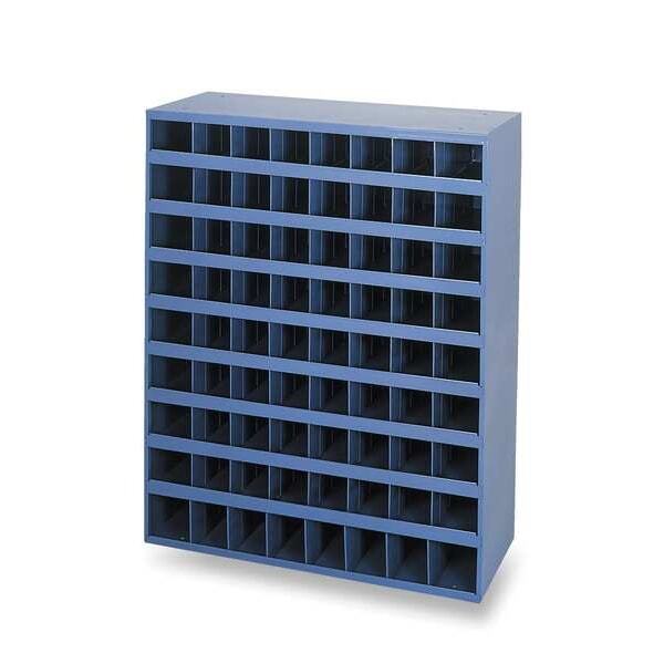 Durham Mfg 363-95 Pigeonhole Bin Unit, 72 Bins, 33-3/4 X 12 X 42 In.