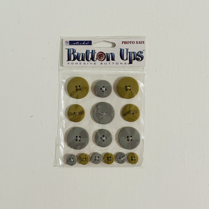 Sticko Buton Ups Adhesive Buttons