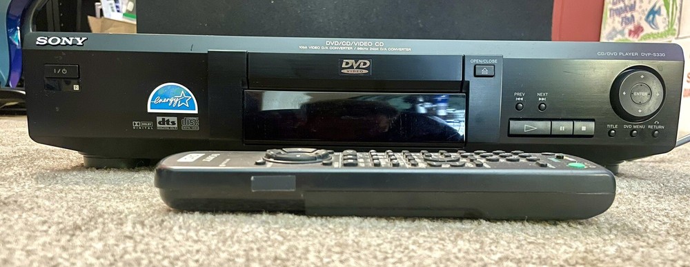 Sony DVD CD Player with Remote Tested Great Condition
