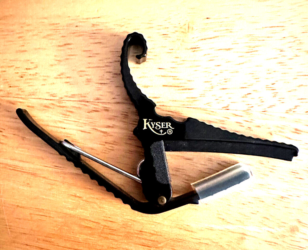 Kyser KG6B 6-String Capo - Black
