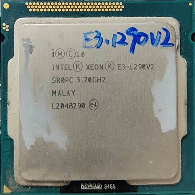 Intel Xeon E3-1290 V2 SR0PC quad-core 3.7GHz LGA1155 CPU processor E3-1290v2