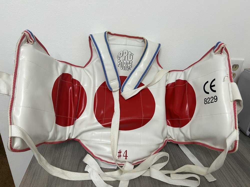 ProForce Gladiator #4 TaeKwonDo Reversible Chest Protector TKD