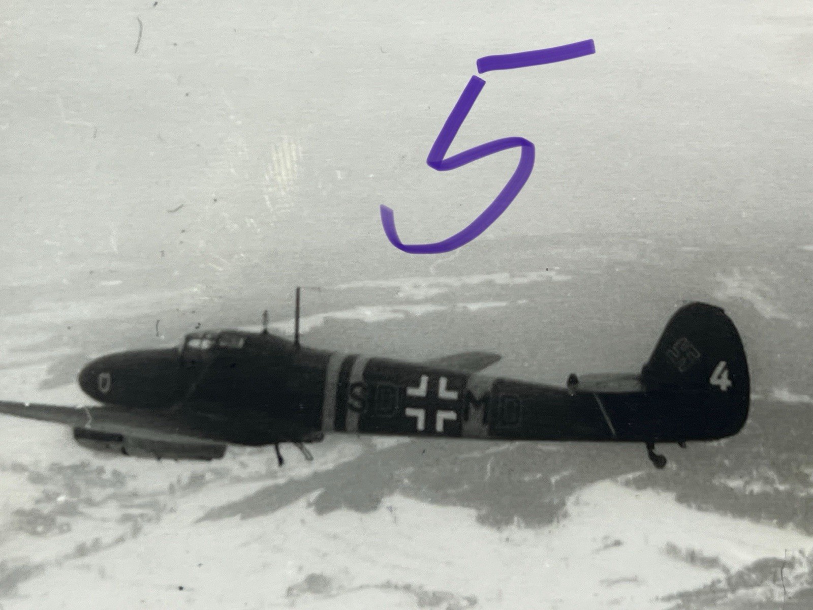 7X German ww2 Flak Kaserne Soldaten Luftwaffe Grab Poland Polen Photo album