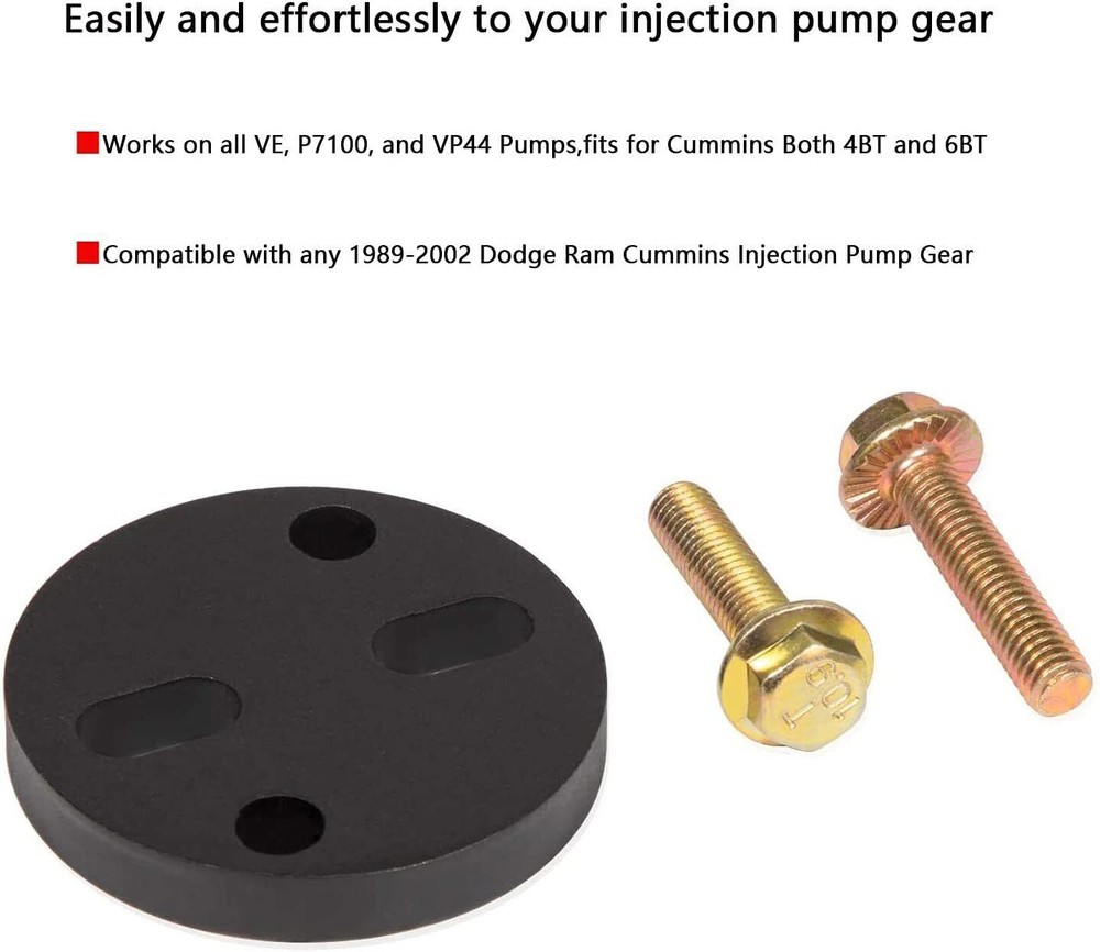 Injection Pump Gear Puller Removal Installer Tool For Cummins Dodge Ram Bosch