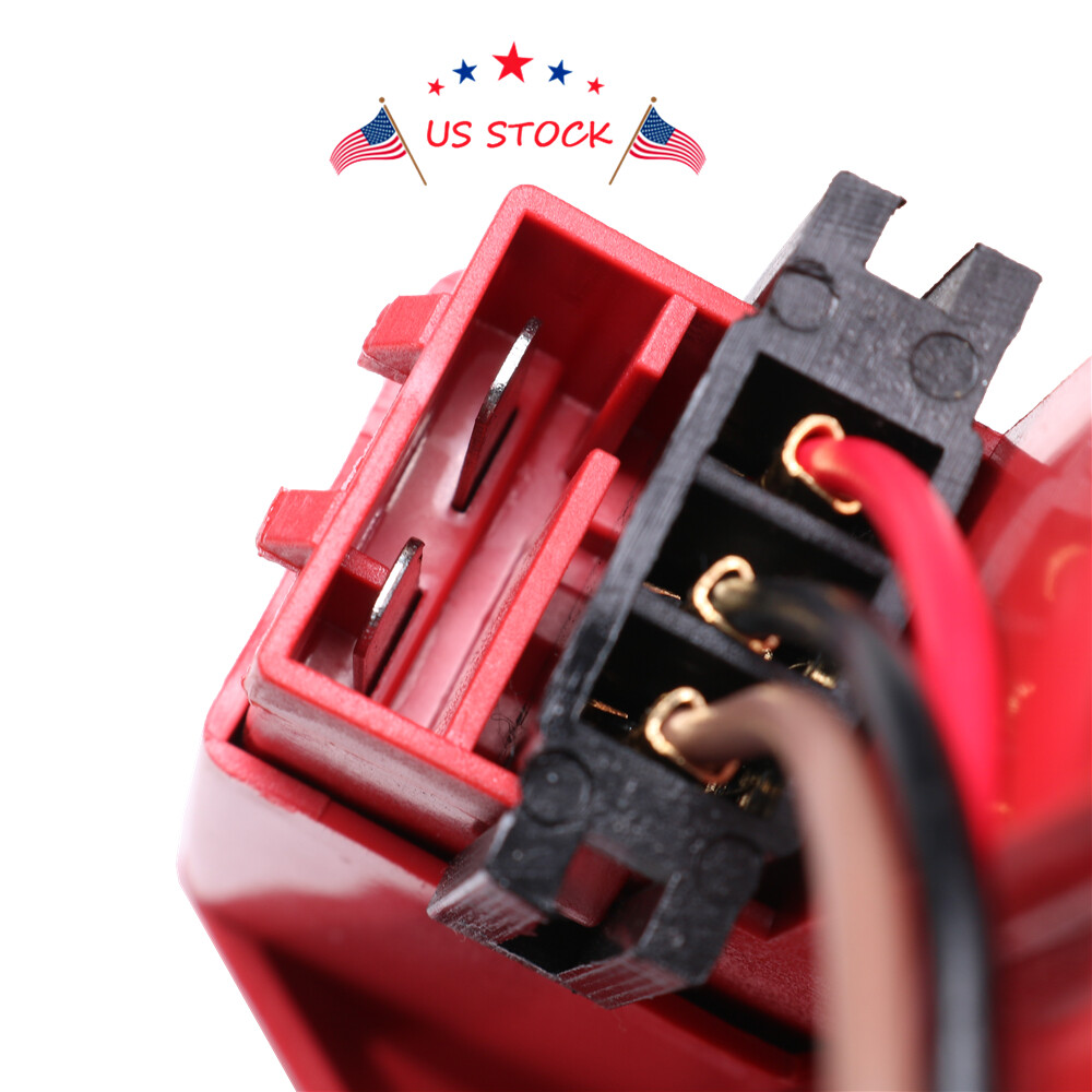 Racing HEI Distributor w/ Super Coil For SBC Chevy 305 350 400 Small Block Red