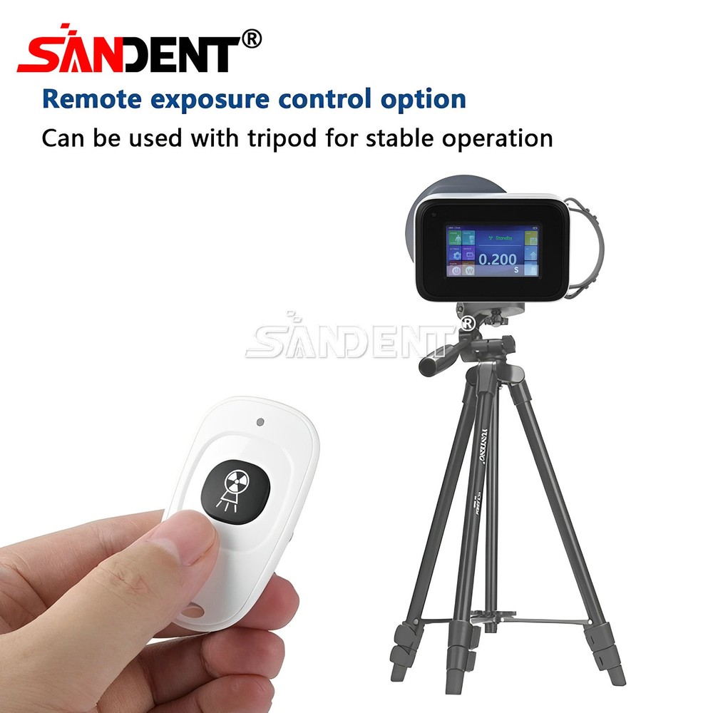 Dental X Portable Digital Machine Rayos with Scatter Shield Protective Ring