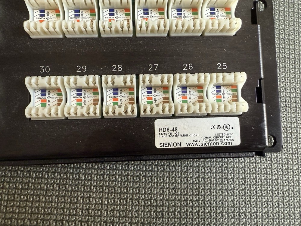 Siemon HD6-48 Patch Panel