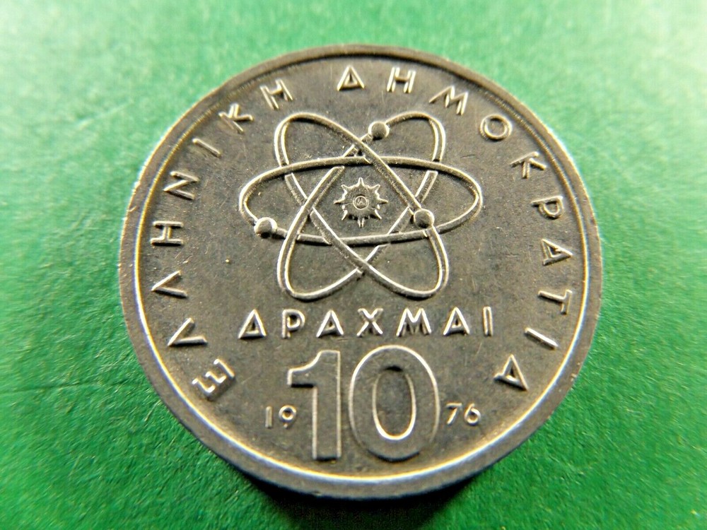 GREECE 1976 10 Drachma
