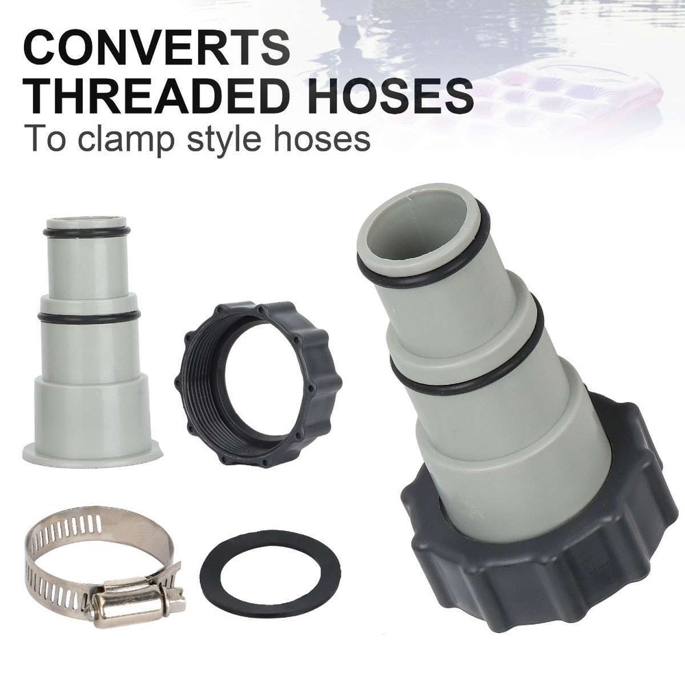 For Intex Hose Adapter A, Collar for Threaded Connection Pumps (1 Pair)