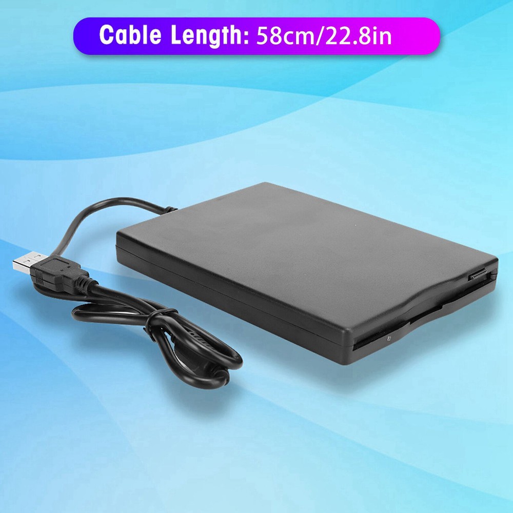 Portable Floppy Drive 3.5‑Inch Card Reader Computer Accessory External Removable