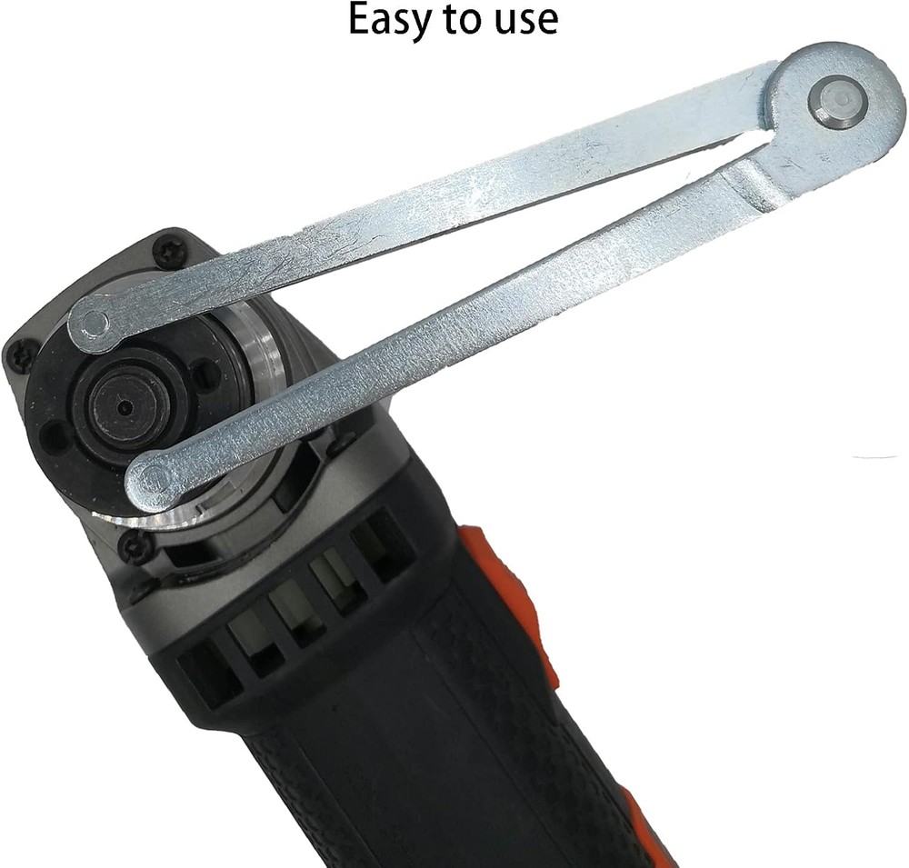 Universal Adjustable Angle Grinder Wrench Pin Spanner Face Silver