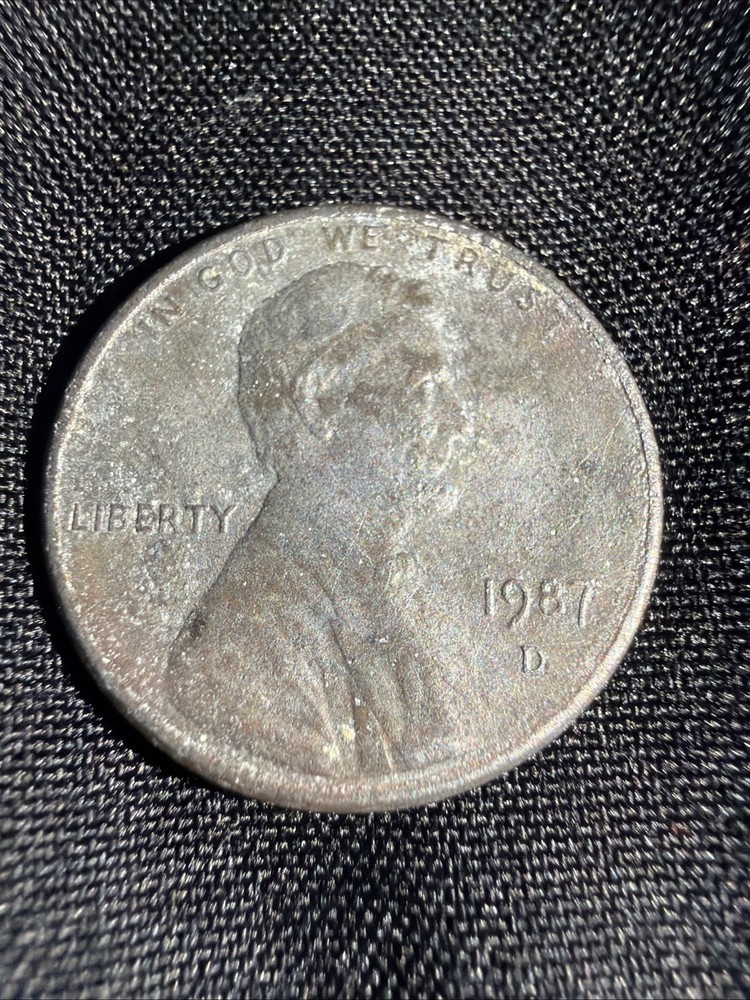1987 D Steel Cent Penny
