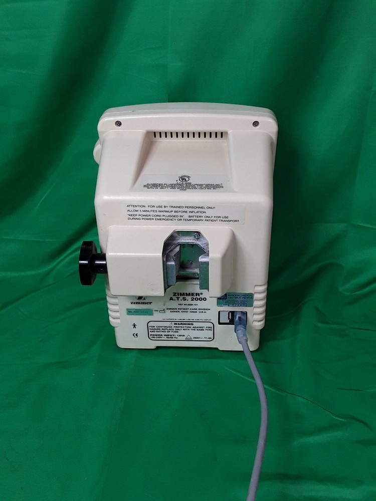 ZIMMER A.T.S. 2000 AUTOMATIC TOURNIQUET SYSTEM