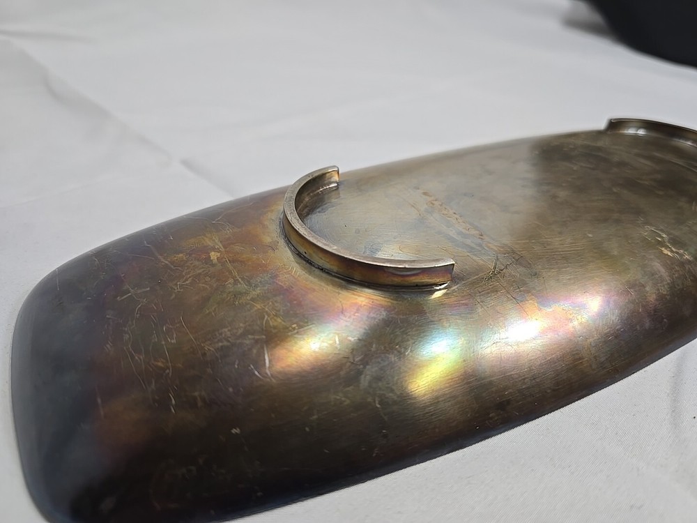 VINTAGE Silverplated Gorham Loaf Plate Tray Serving Dish YC679