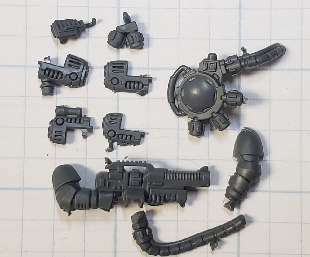 Warhammer 40k Space Marine Bits Primaris Hellblaster Plasma Incinerator Set #4