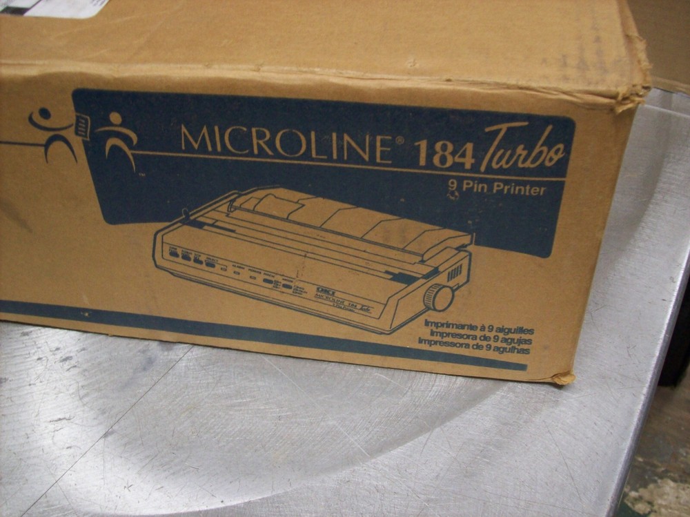 NEW OLD STOCK Micro Line 184 Turbo Printer