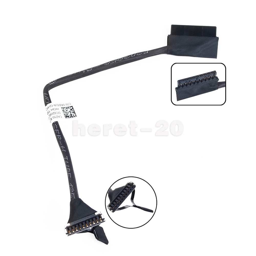5x Battery Cable For Dell Latitude 7280 7380 E7280 E7290 E7380 E7390 04W0J9