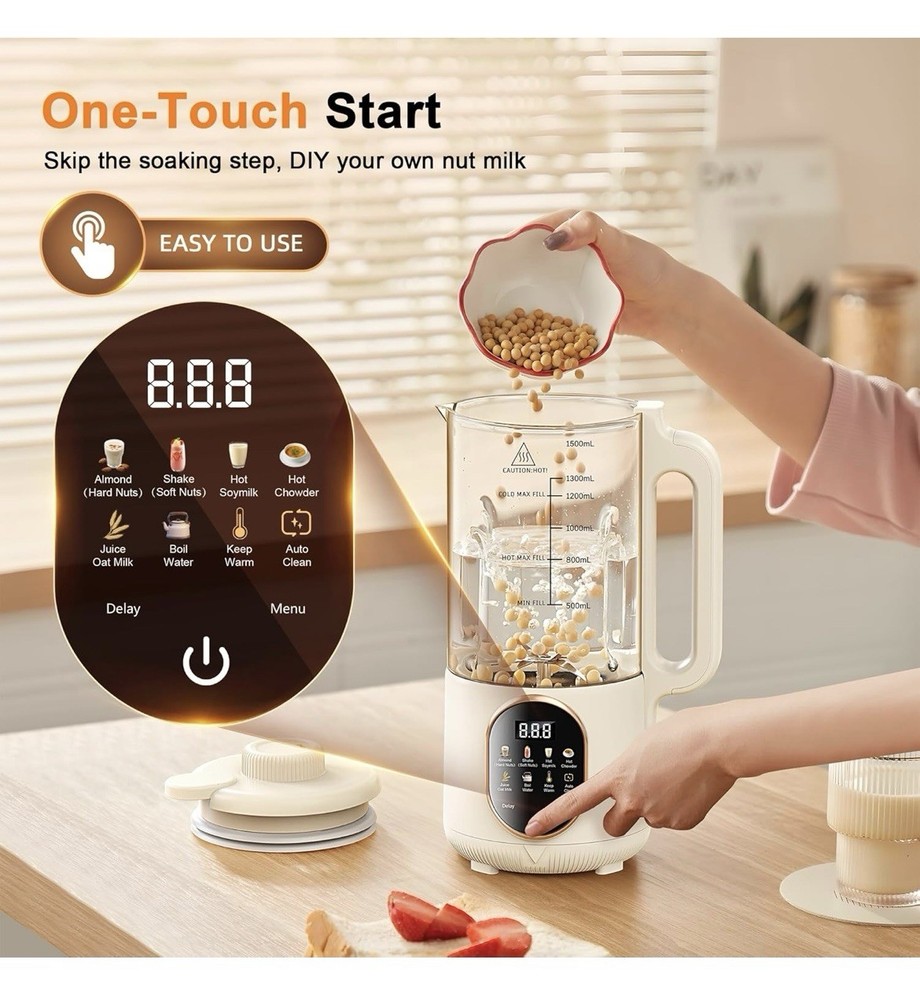 Flelano: Multi-functional Nut Milk Maker