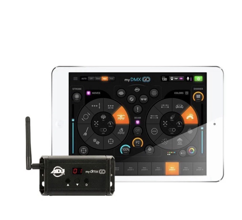 ADJ myDMX Go - DMX Lighting Control System with Wi-Fi/USB Interface