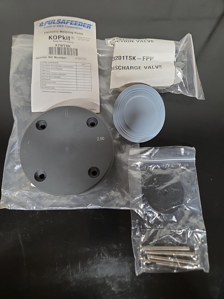 Pulsafeeder K7WTSK METERING PUMP REBUILD