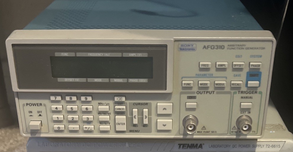 Sony Tektronix AFG310 Arbitrary Function Generator – Tested Working – Lab Grade