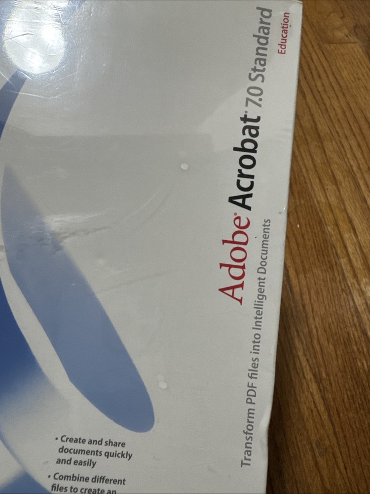 Adobe Acrobat 7.0 Standard Education Version Software