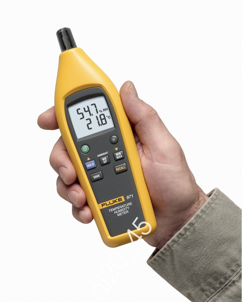 New Fluke 971 Temperature Humidity Meter, Original Packaging