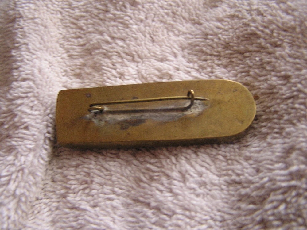 Vintage Purple Modern Modernist Pin