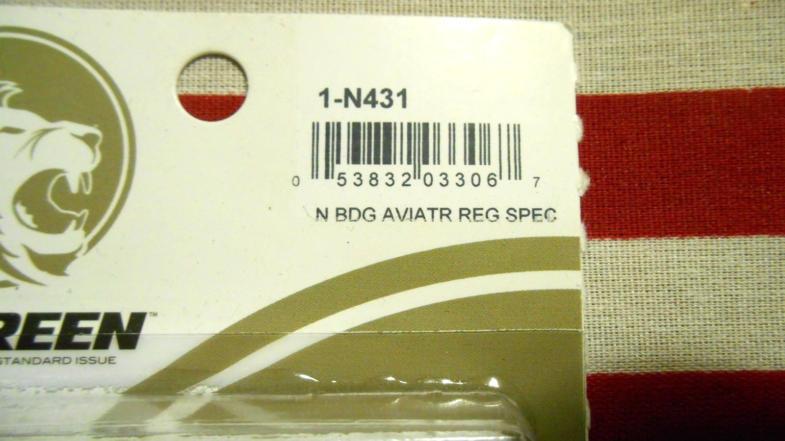 US NAVY NAVAL AVIATOR FULL SIIZE REG DRESS PILOT BADGE WINGS IRA GREEN G23 NIP
