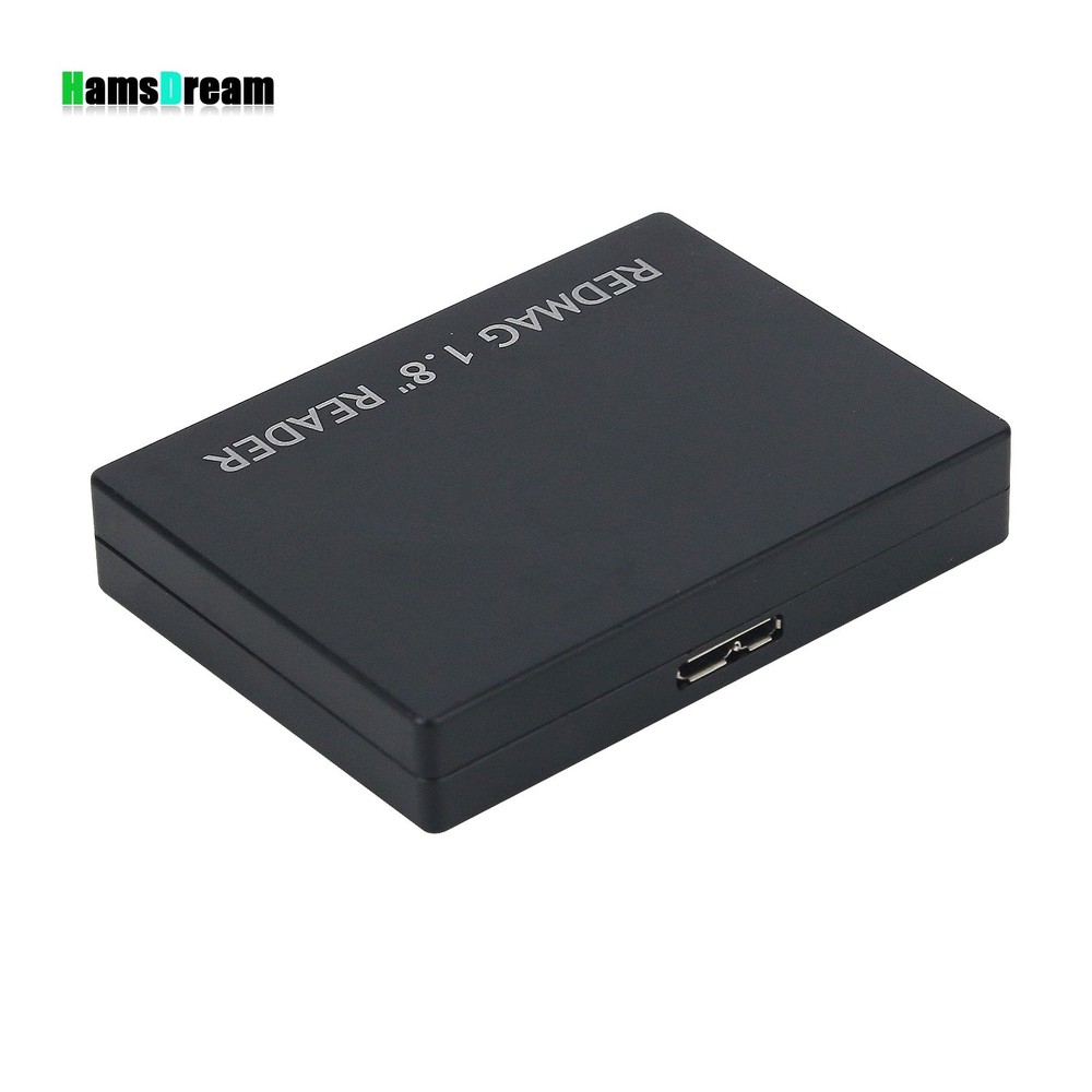 REDMAG 1.8" Reader RED SSD Card Reader for Windows + USB 3.0 Data Line