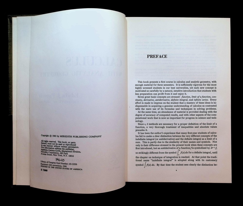 Calculus with Analytic Geometry Unknown Mathematics Textbook