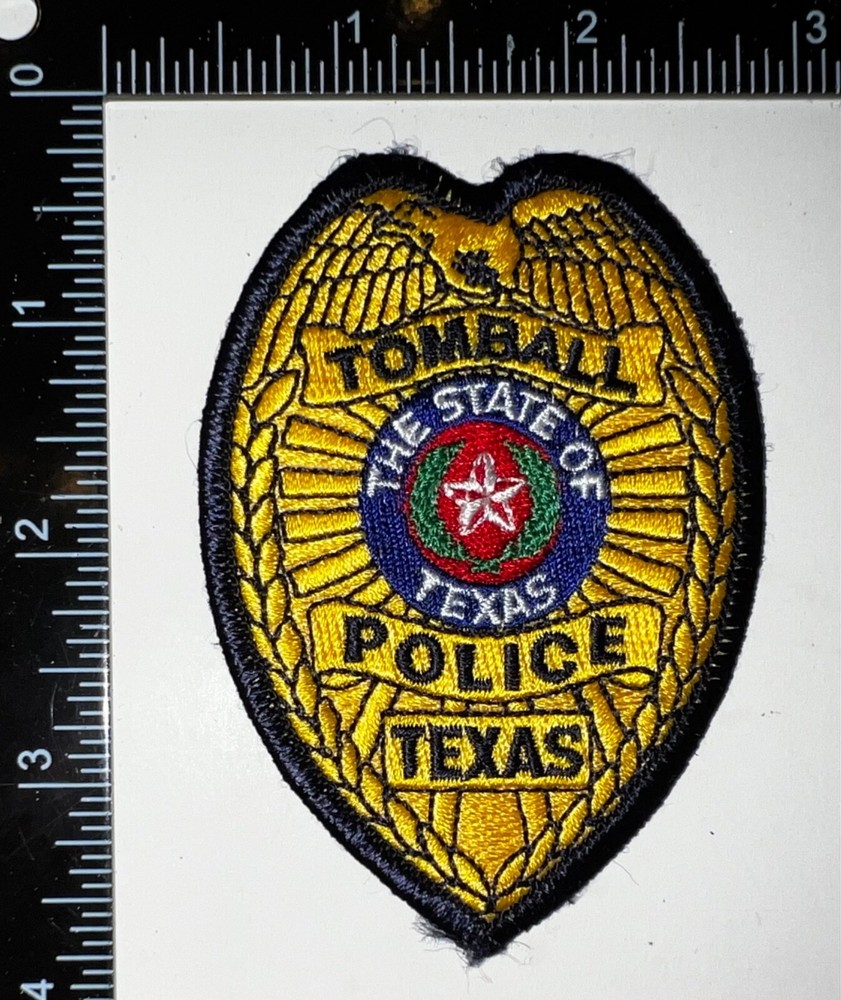 OBSOLETE Tomball Texas TX Police Patch