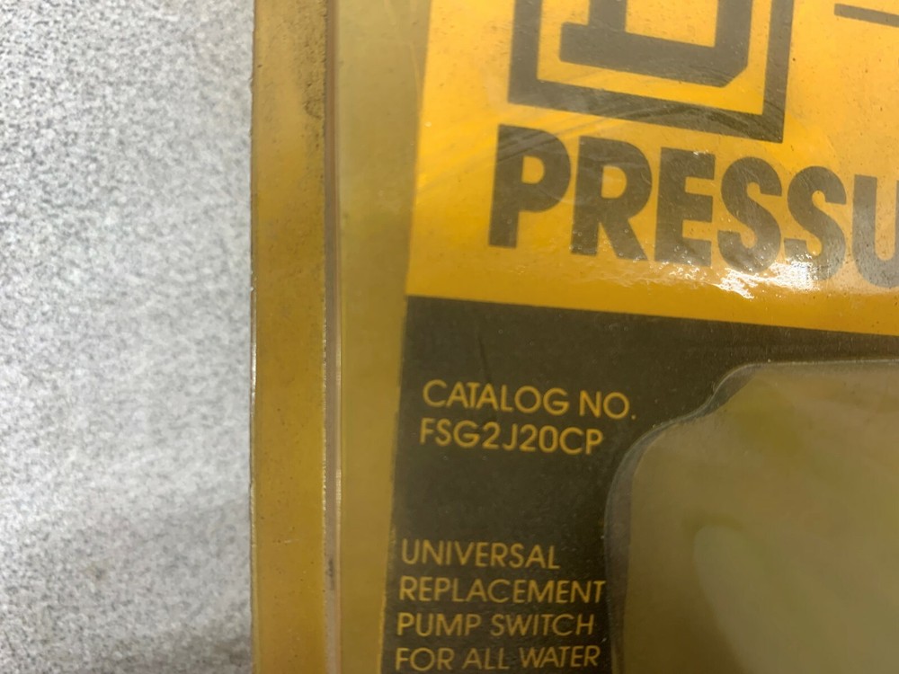 NEW NO BOX SQUARE D PRESSURE SWITCH FDG2J20CP