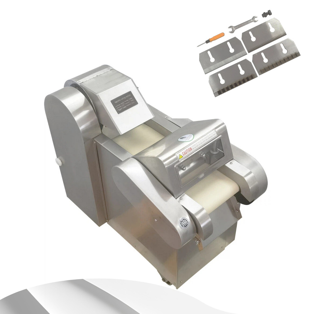 Automatic Fruit & Vegetable Cutter Dicing Machine 110V with Dicing Blade