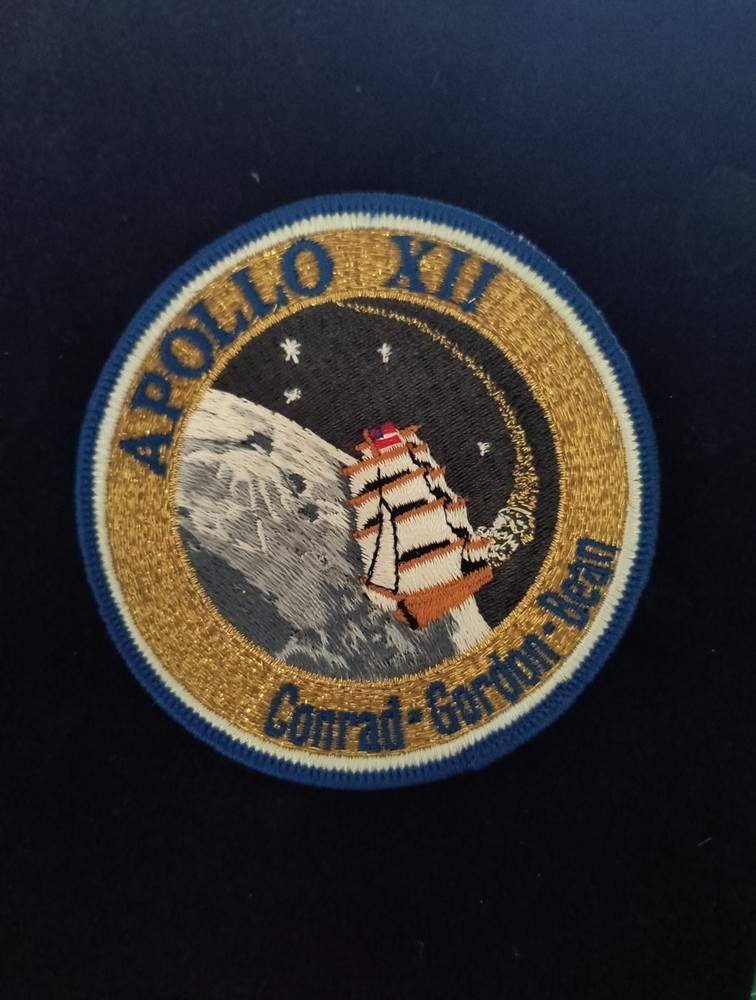 Vintage Apollo 12 Patch Conrad Gordon  Bean