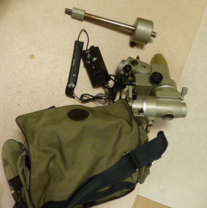 Vixen Equatorial Mount Polar Scope DMD-1 Controller with Canon Camera Bag