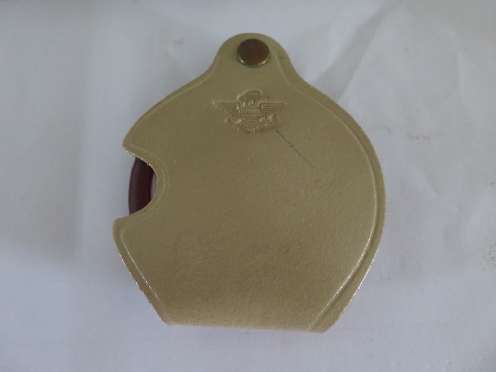 Vintage Whitman Bakelite Pocket Magnifier in Leather case with free shipping