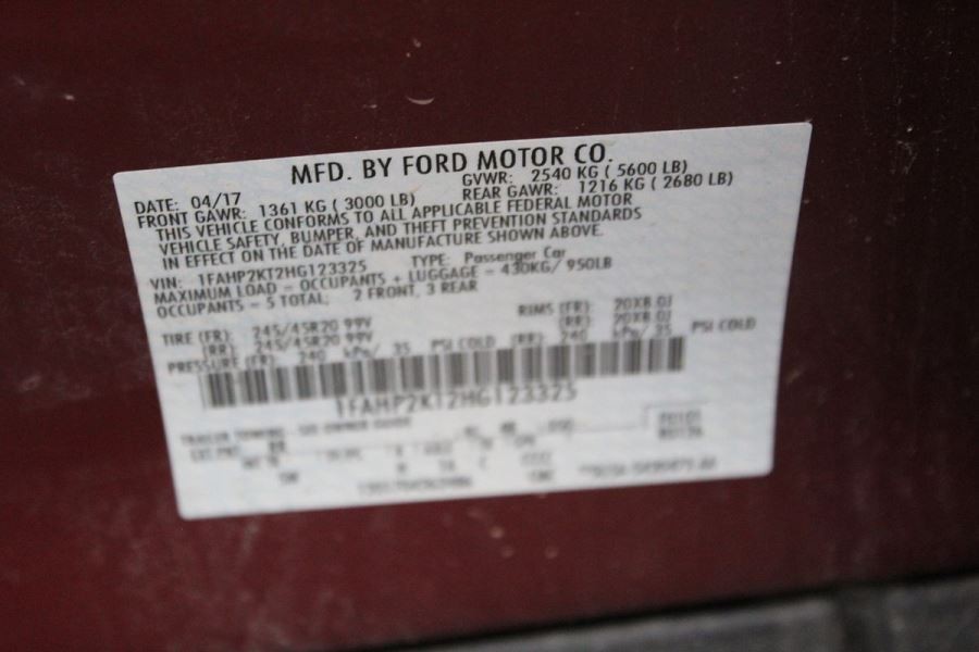 Windshield and Mirror Mounted Camera MN2E919980FC For 10-19 Taurus 2720868