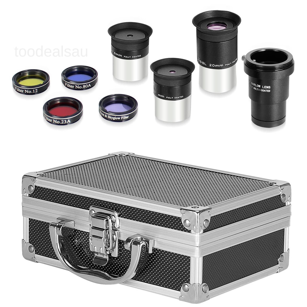 Astronomical Telescope Accessory Kit - with 3pcs Plossl 8Piece